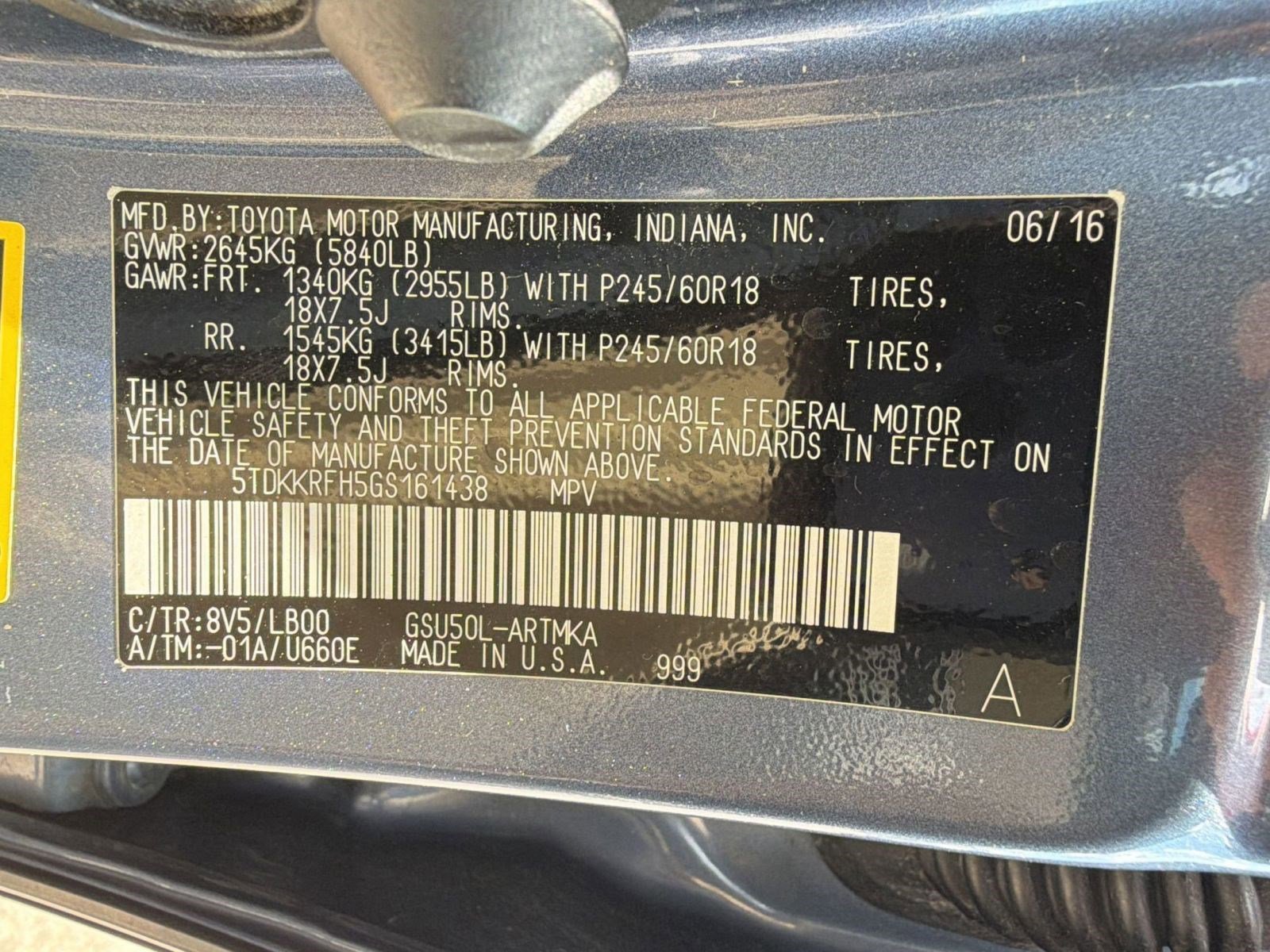 Used 2016 Toyota Highlander XLE FWD image 21