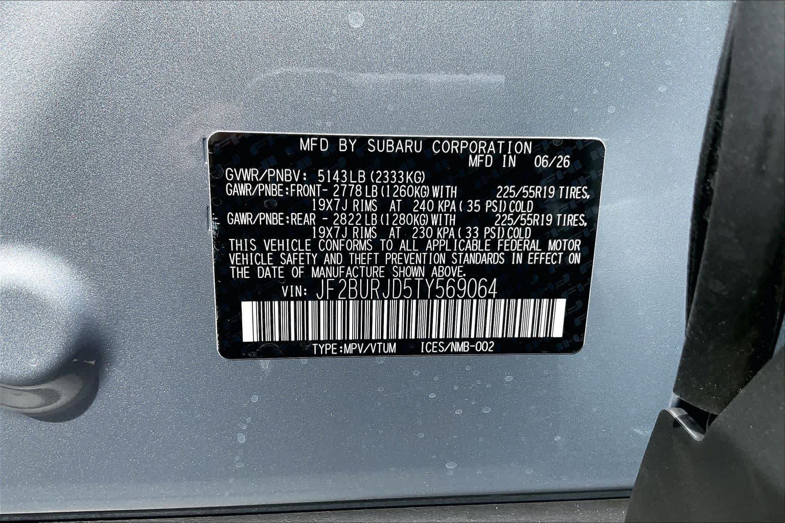 New 2026 Subaru Outback Touring XT AWD/4WD image 21