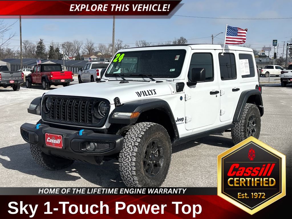 Used 2024 Jeep Wrangler Willys 4xe