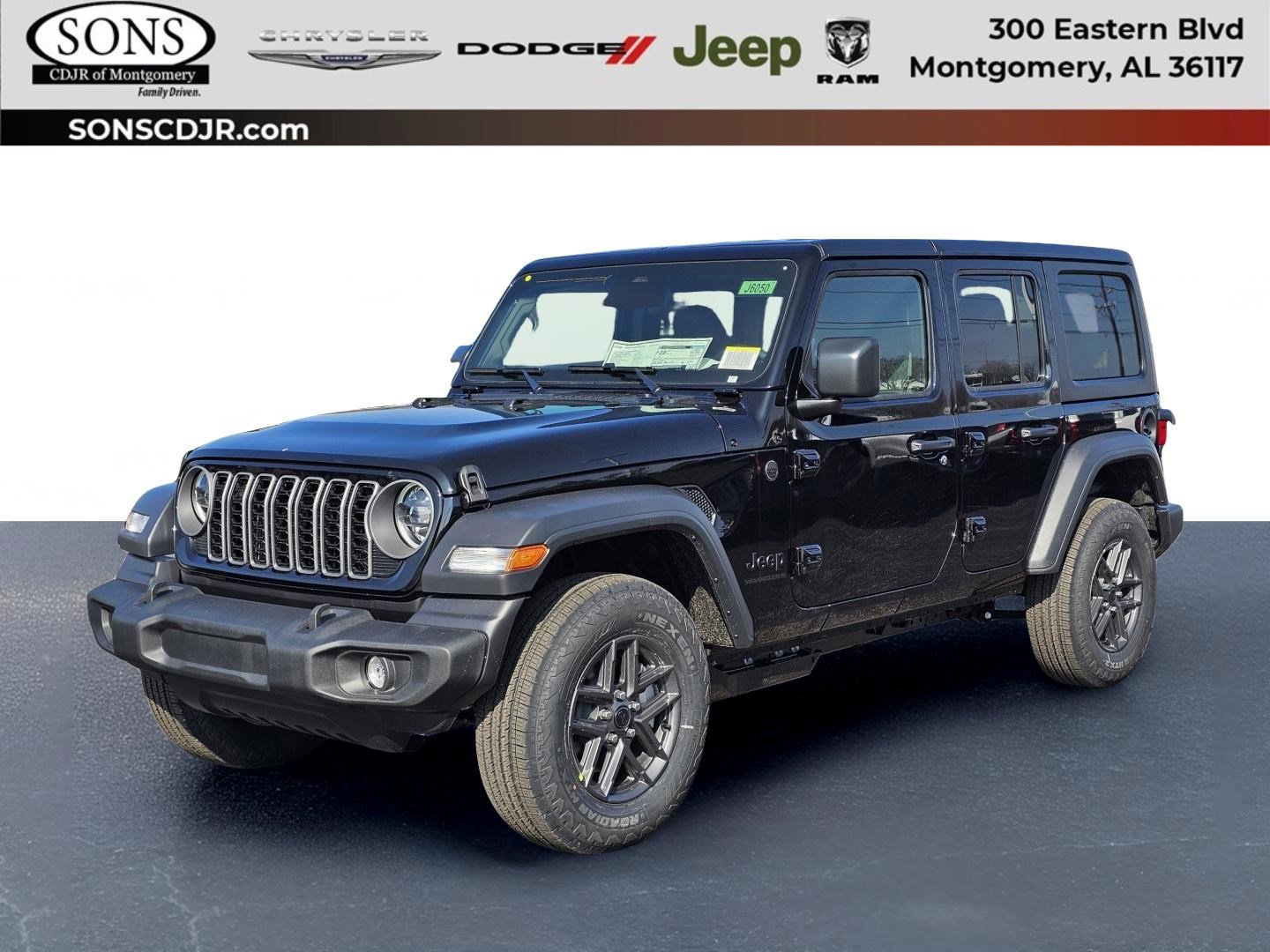 New 2026 Jeep Wrangler Unlimited Sport AWD/4WD image 1