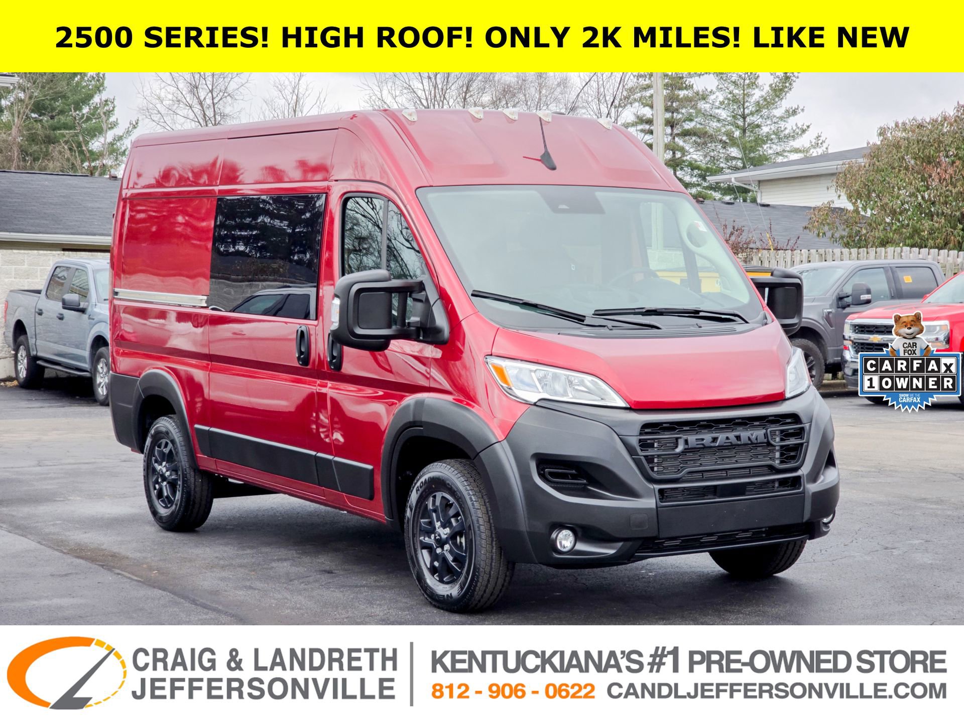 Used 2023 RAM ProMaster 2500 w/ Safety Group