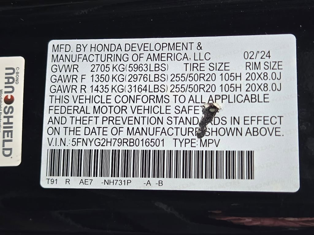 Used 2024 Honda Pilot Touring image 36