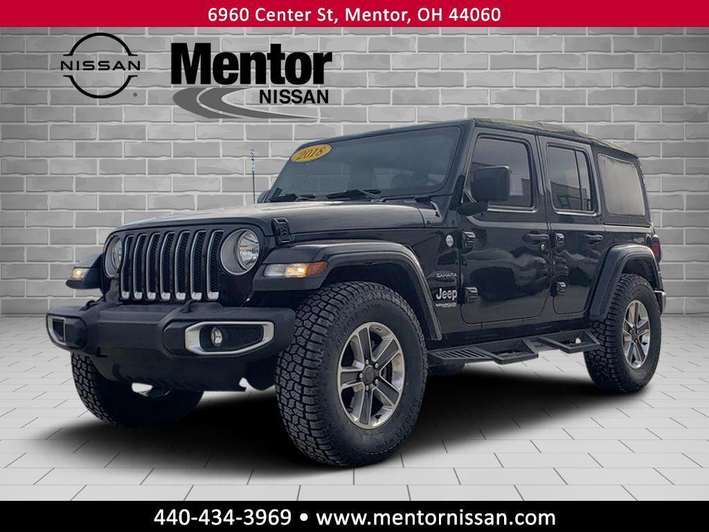 Used 2018 Jeep Wrangler Unlimited Sahara image 3