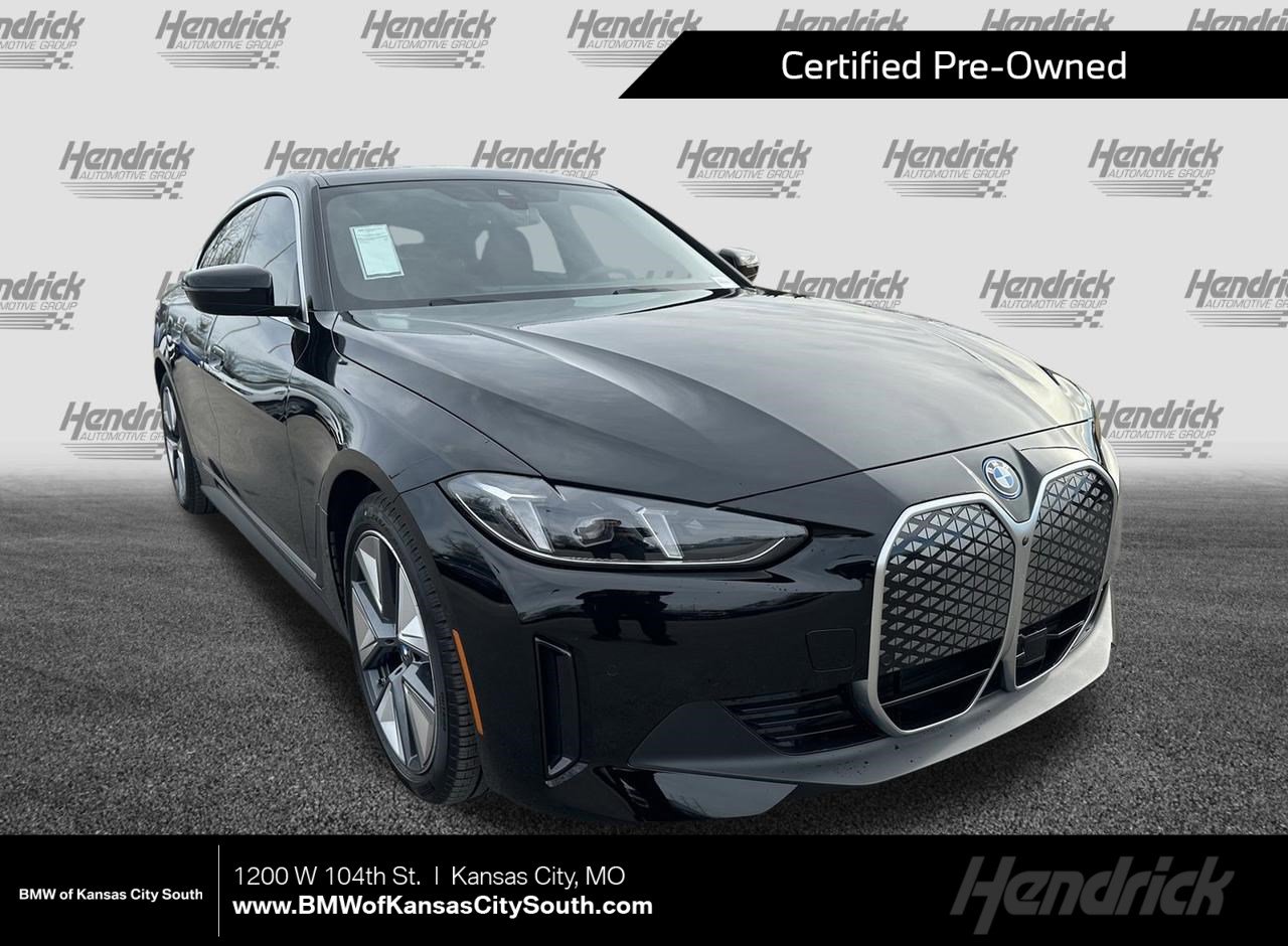 Certified 2025 BMW i4 xDrive40i w/ Premium Package AWD/4WD image 1