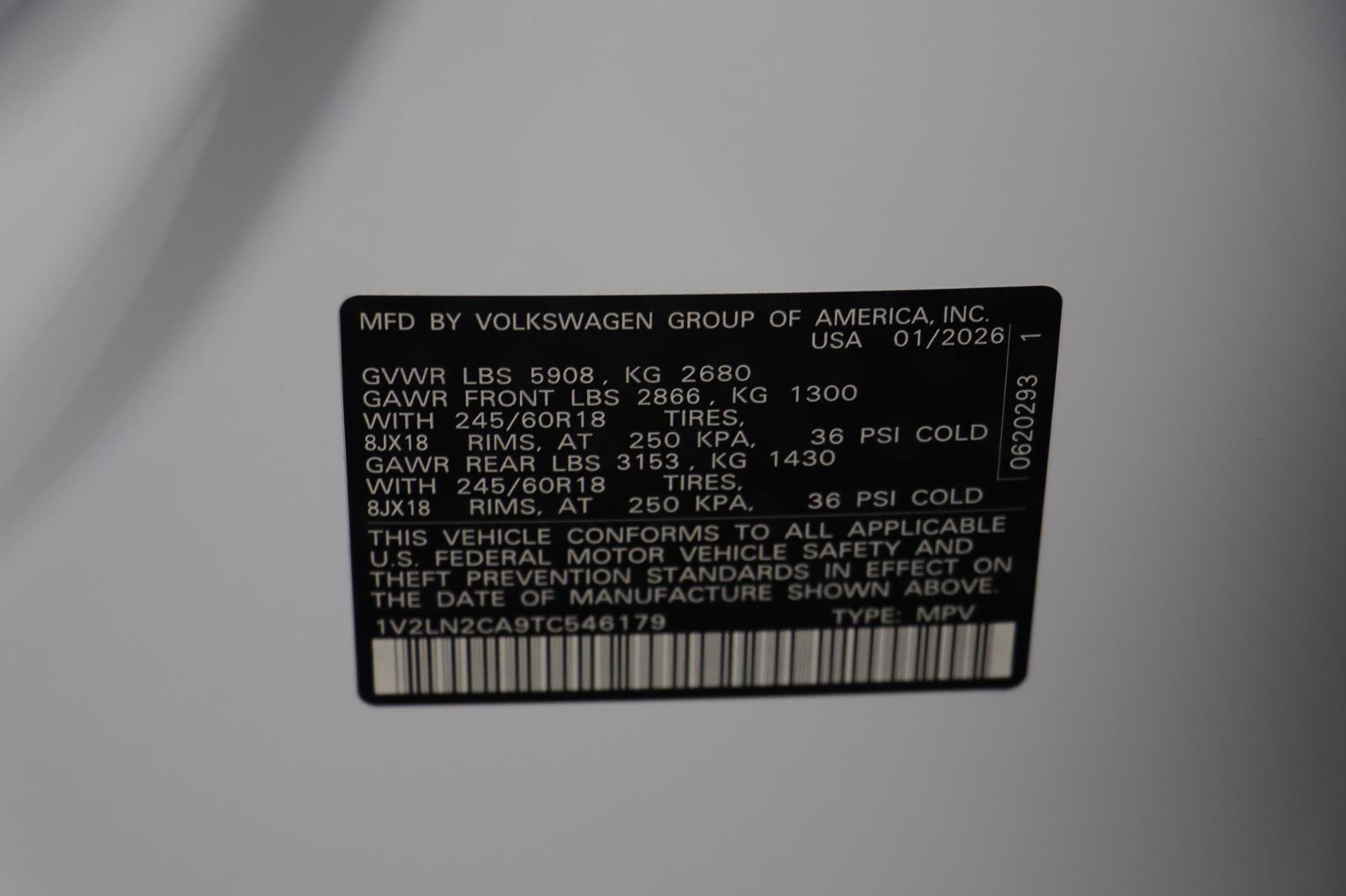 New 2026 Volkswagen Atlas SE image 23