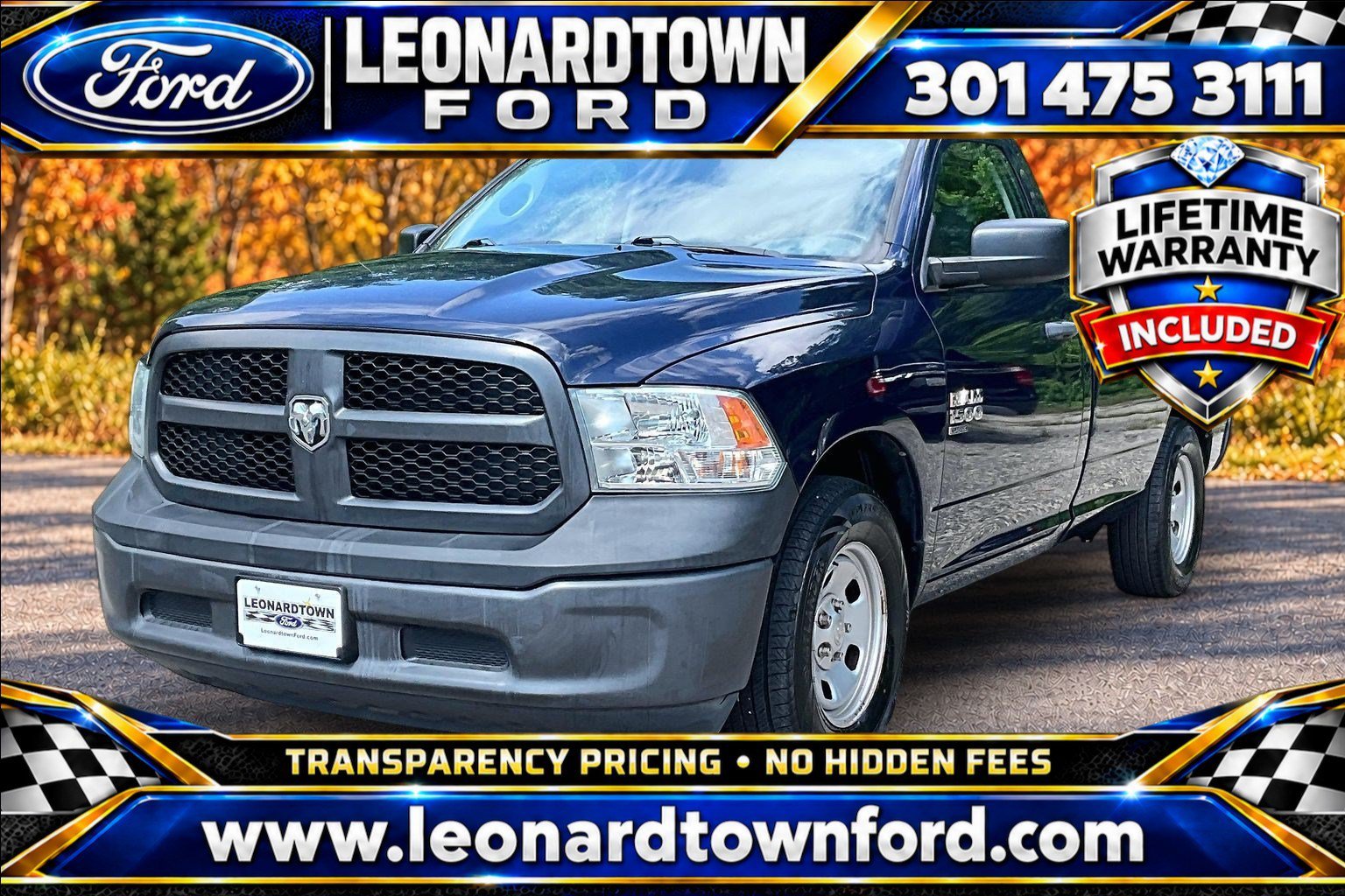 Used 2019 RAM 1500 Tradesman w/ Power & Remote Entry Group