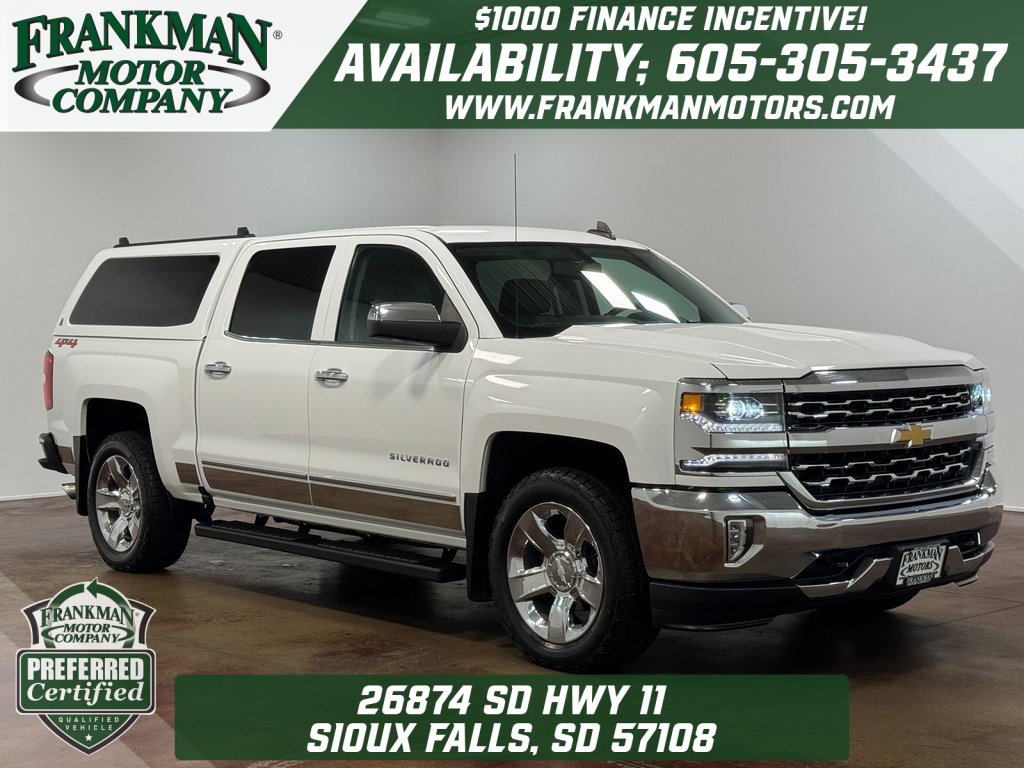 Used 2018 Chevrolet Silverado 1500 LTZ w/ Sport Package