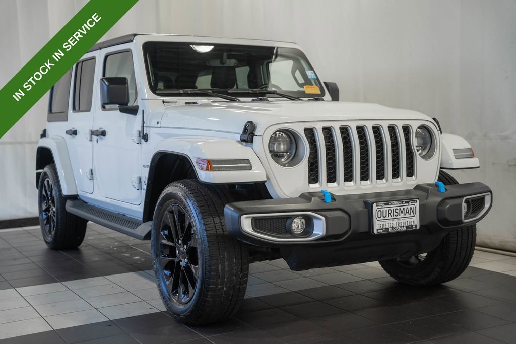 Used 2023 Jeep Wrangler Unlimited Sahara w/ Cold Weather Group AWD/4WD image 1