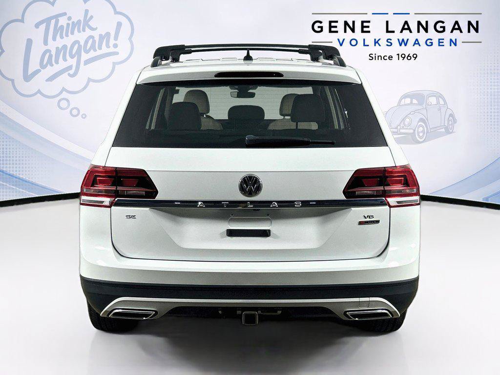 Certified 2020 Volkswagen Atlas SE w/ Panoramic Sunroof Package AWD/4WD image 6