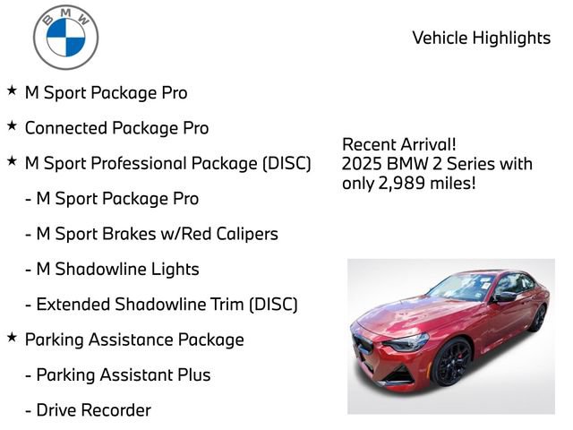 Used 2025 BMW M240i xDrive Coupe w/ Premium Package AWD/4WD image 4