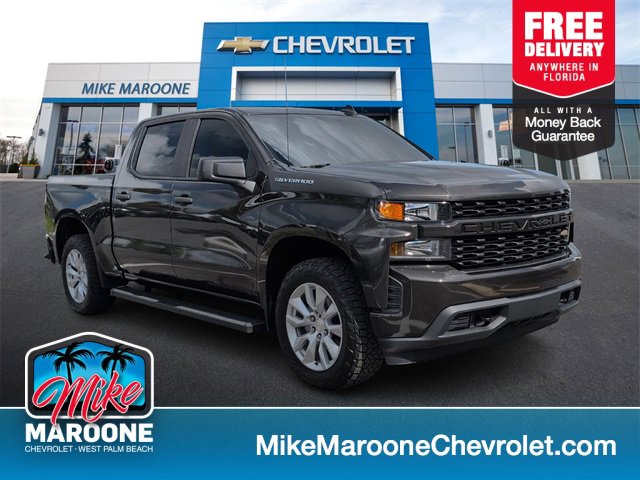 Certified 2021 Chevrolet Silverado 1500 Custom w/ LPO, Dark Essentials Package