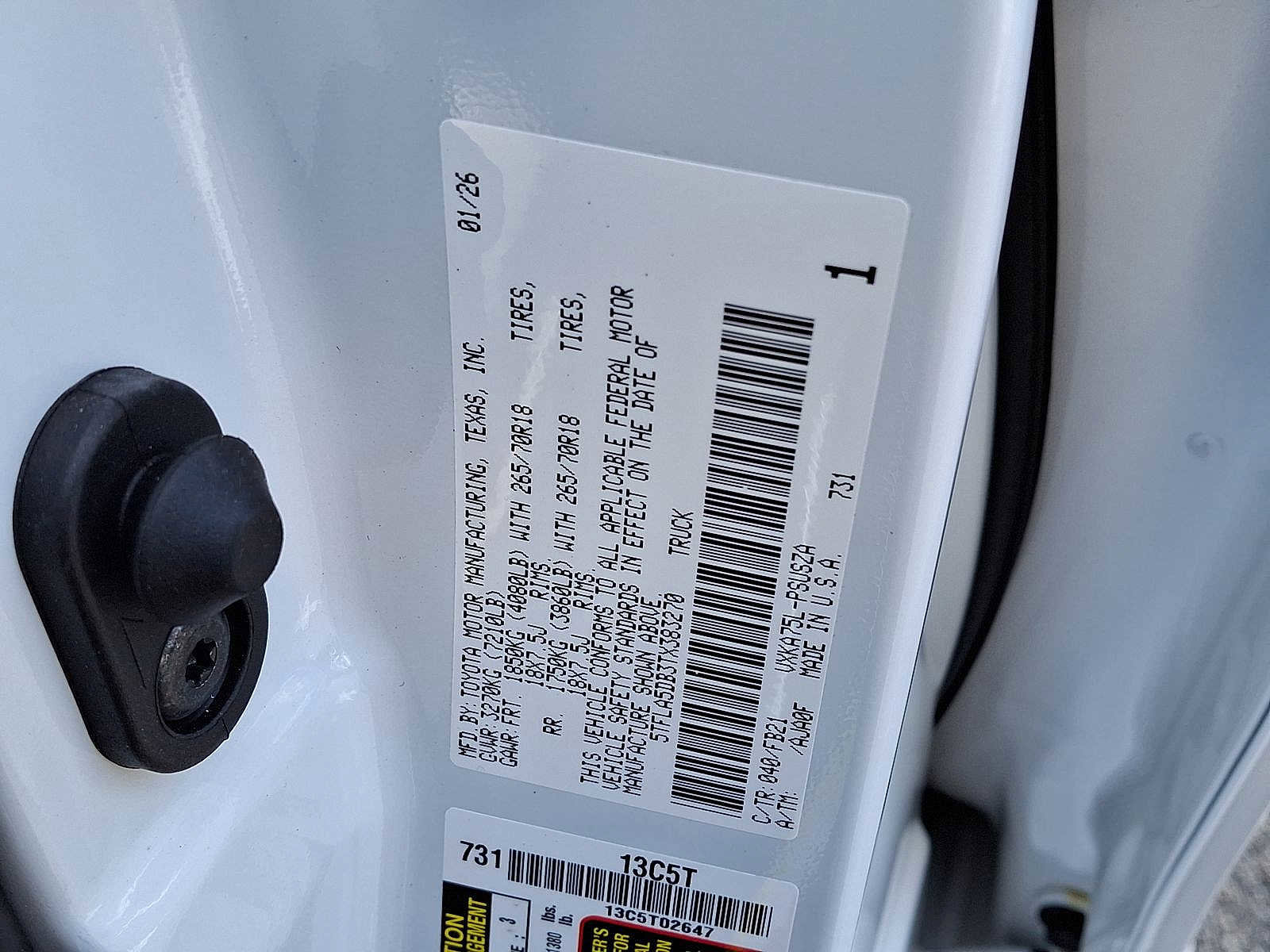 New 2026 Toyota Tundra SR5 image 18