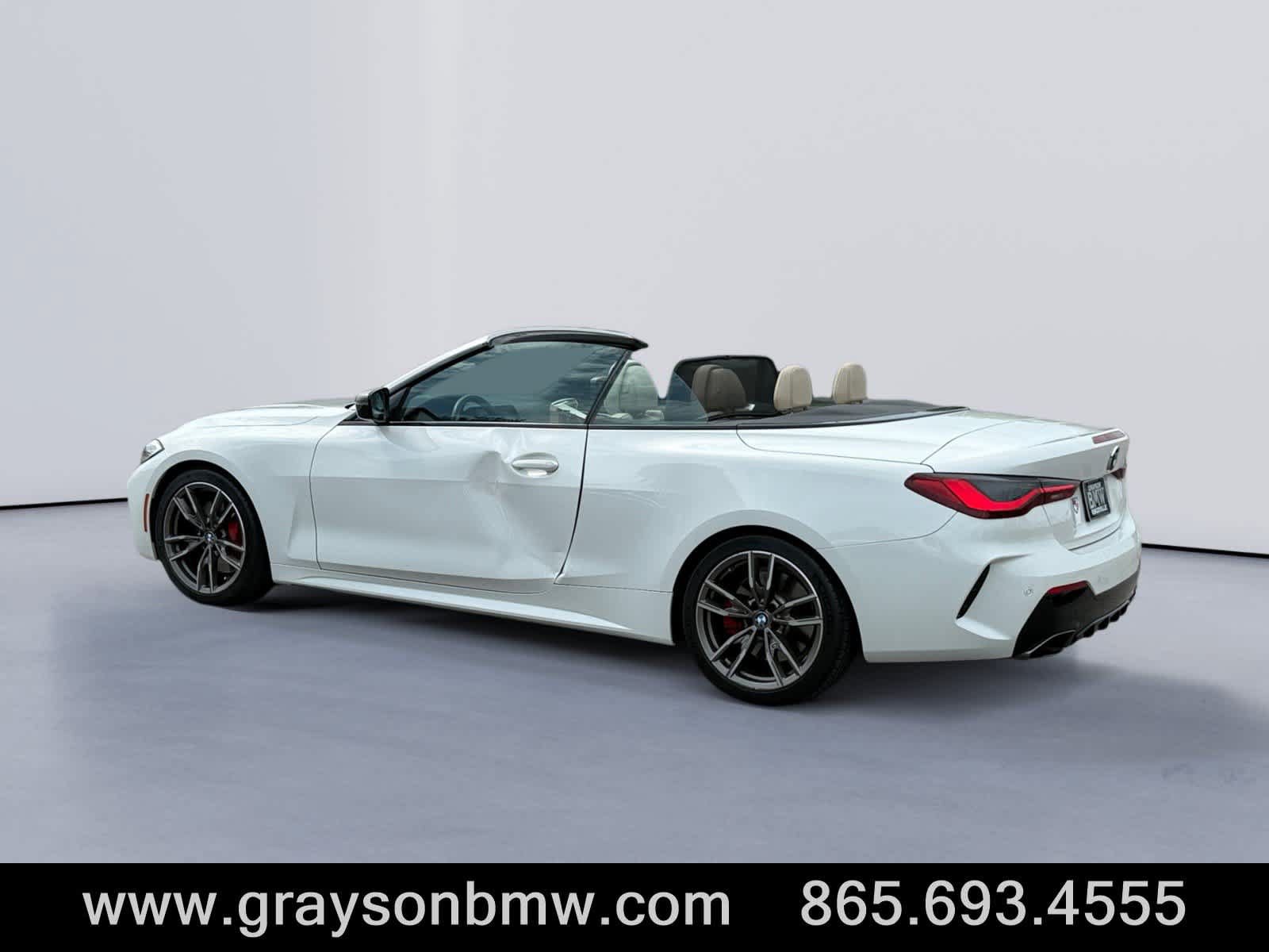Used 2021 BMW M440i Convertible w/ Premium Package RWD image 5