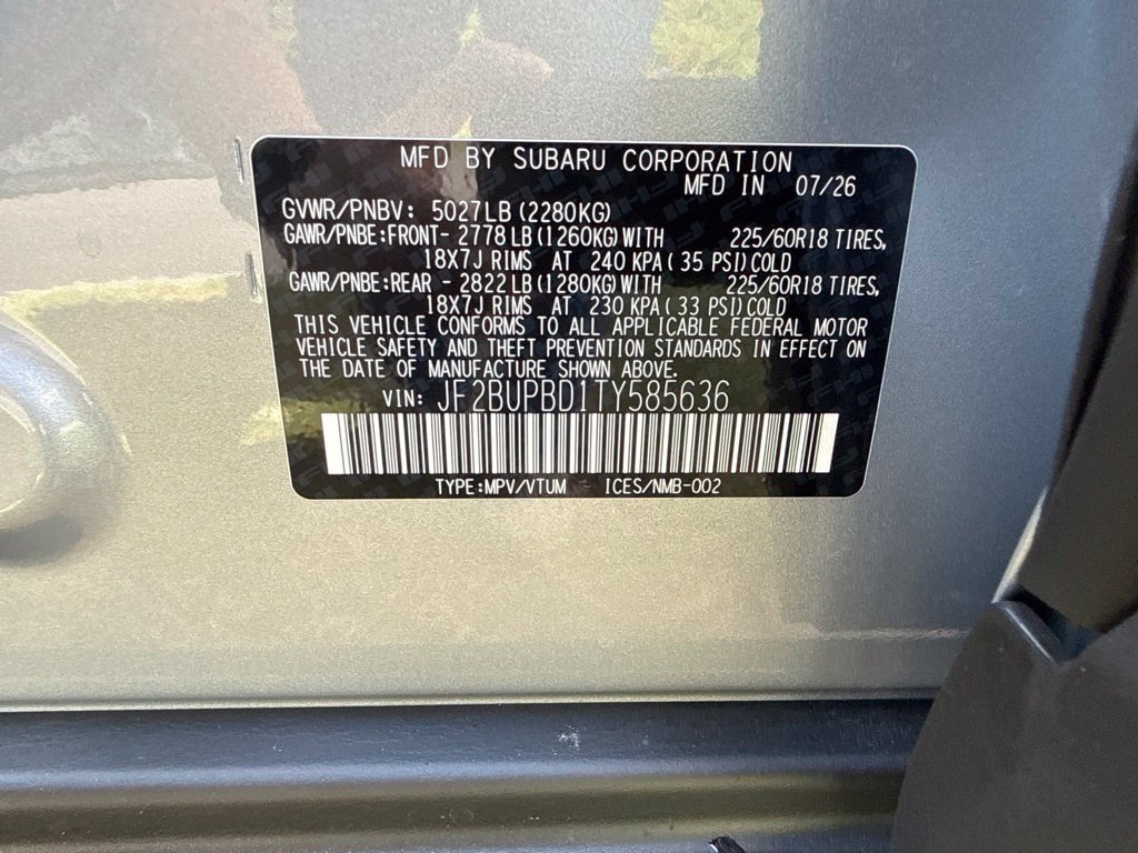 New 2026 Subaru Outback Premium AWD/4WD image 26