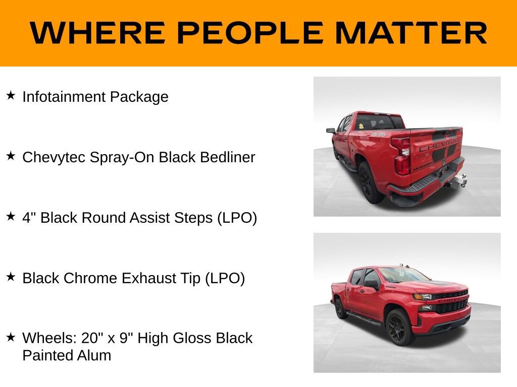 Used 2021 Chevrolet Silverado 1500 Custom w/ Rally Edition image 10