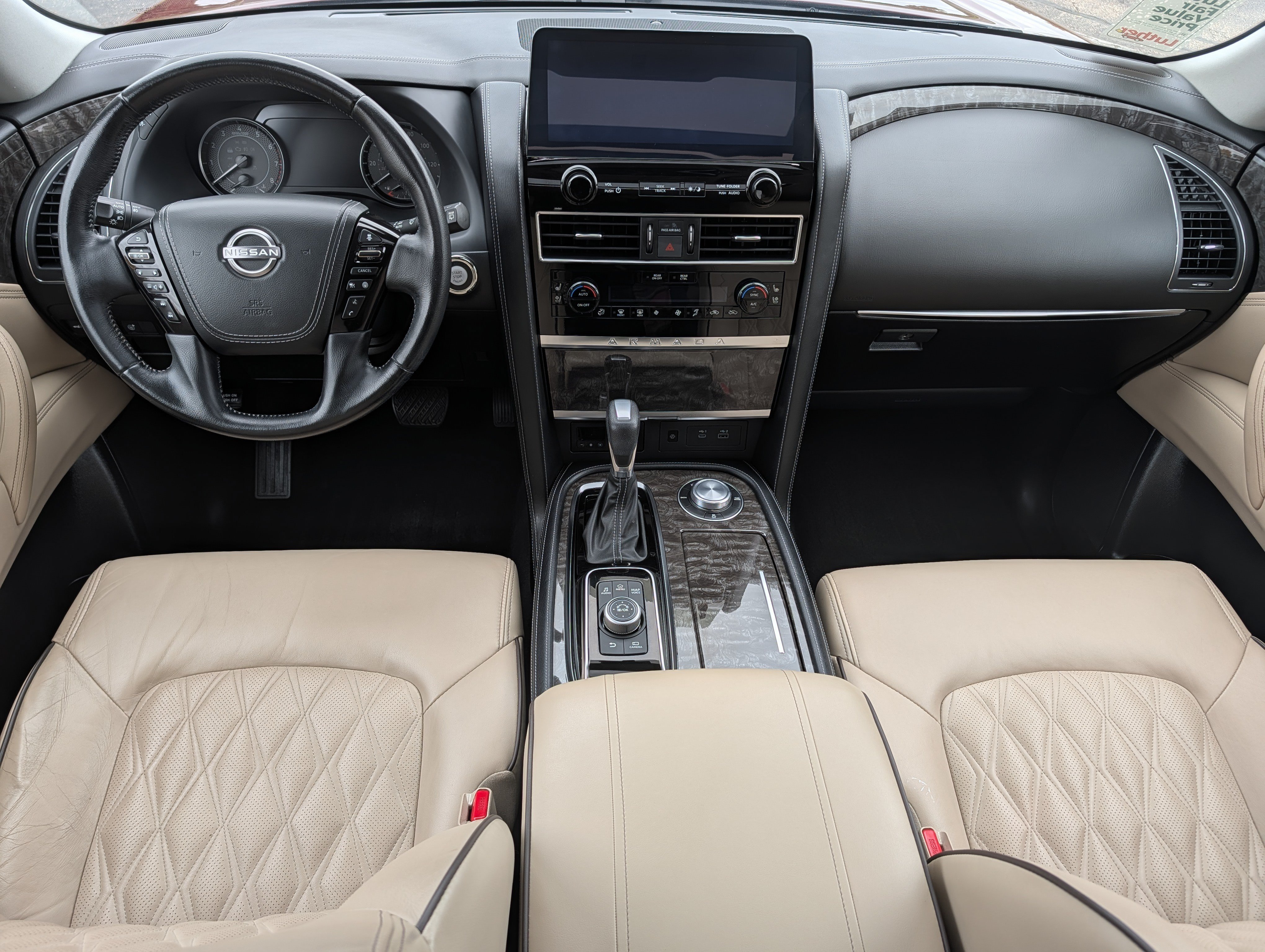 Used 2021 Nissan Armada Platinum w/ Captain's Chairs Package AWD/4WD image 10