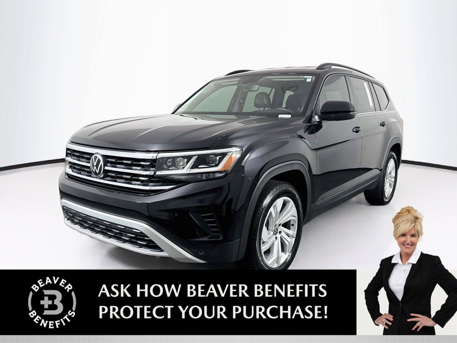 Used 2022 Volkswagen Atlas SE FWD image 1