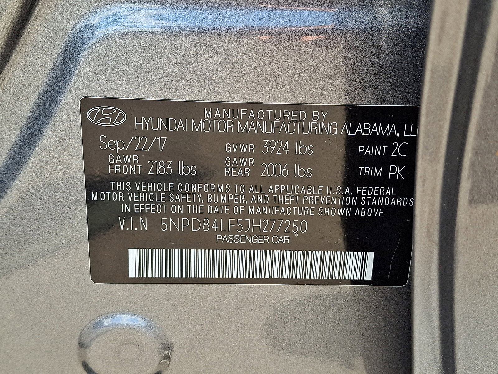 Used 2018 Hyundai Elantra SEL w/ Cargo Package FWD image 26