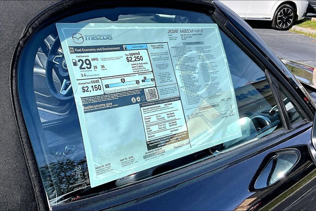 New 2026 MAZDA MX-5 Miata Grand Touring RWD image 23