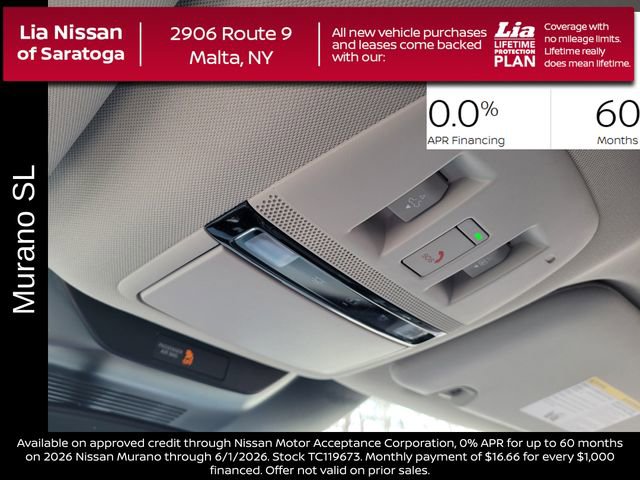 New 2026 Nissan Murano SL AWD/4WD image 26