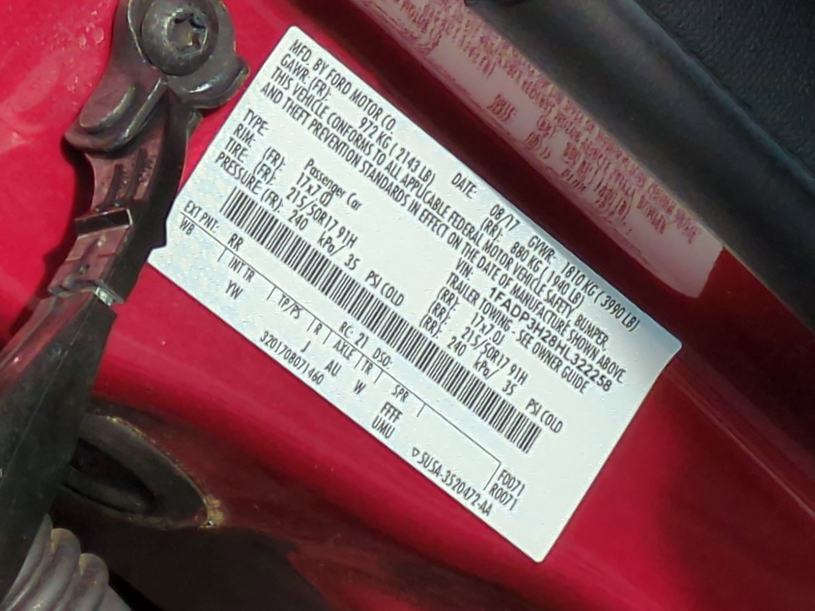 Used 2017 Ford Focus SEL image 33