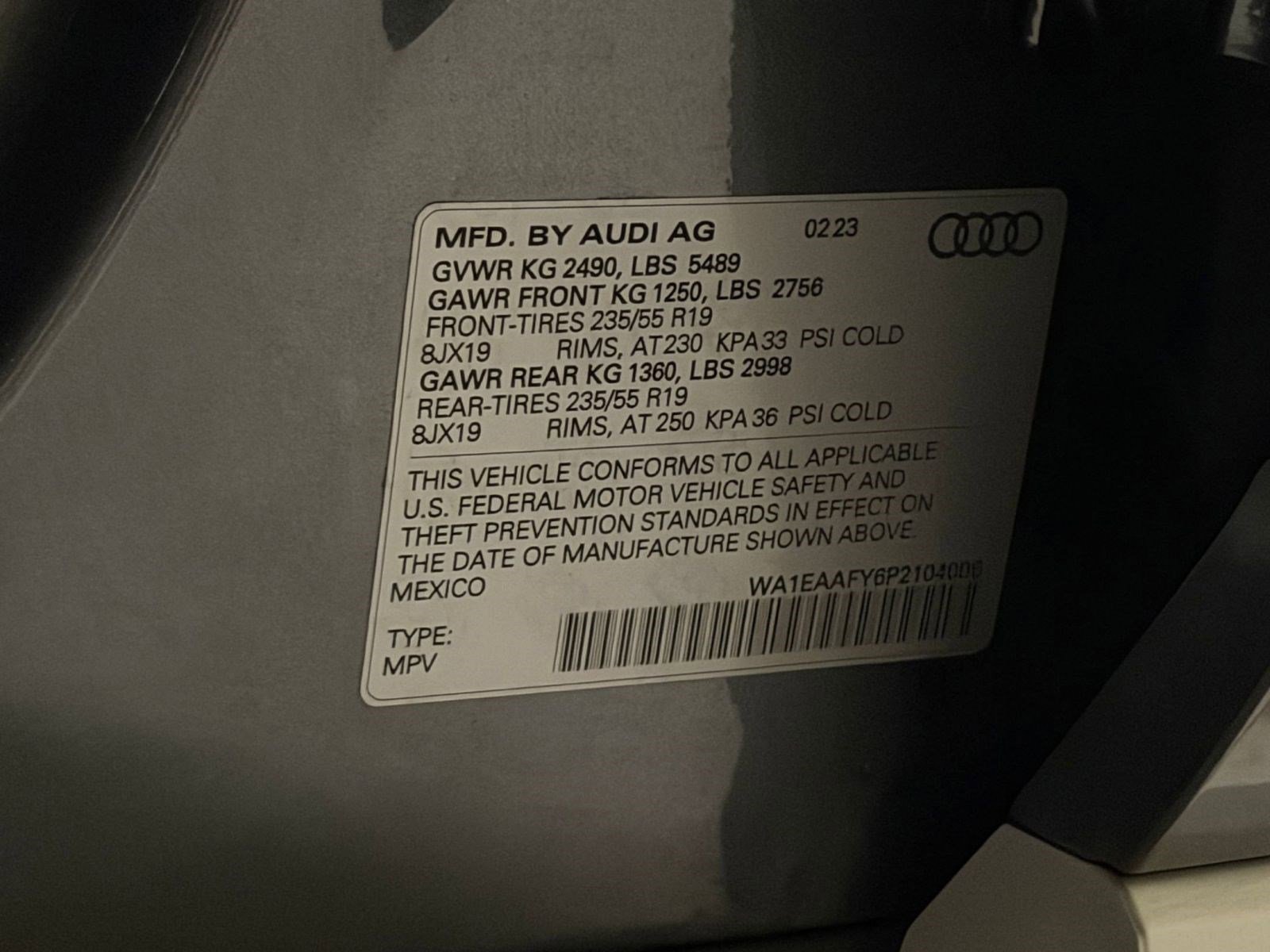 Certified 2023 Audi Q5 2.0T Premium Plus w/ Premium Plus Package AWD/4WD image 22