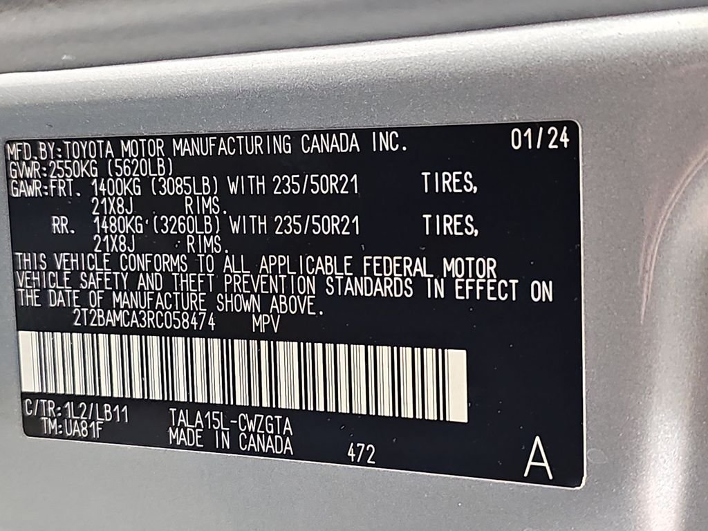 Used 2024 Lexus RX 350 Premium Plus w/ Convenience Package AWD/4WD image 38