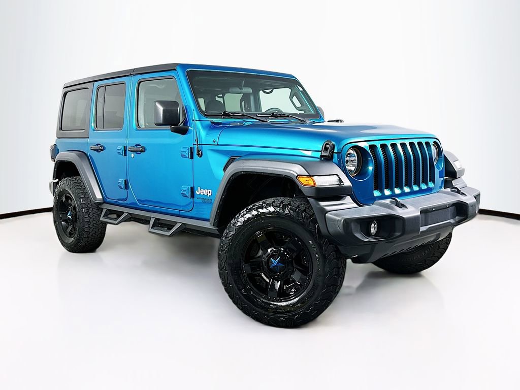 Used 2020 Jeep Wrangler Unlimited Sport S AWD/4WD image 1