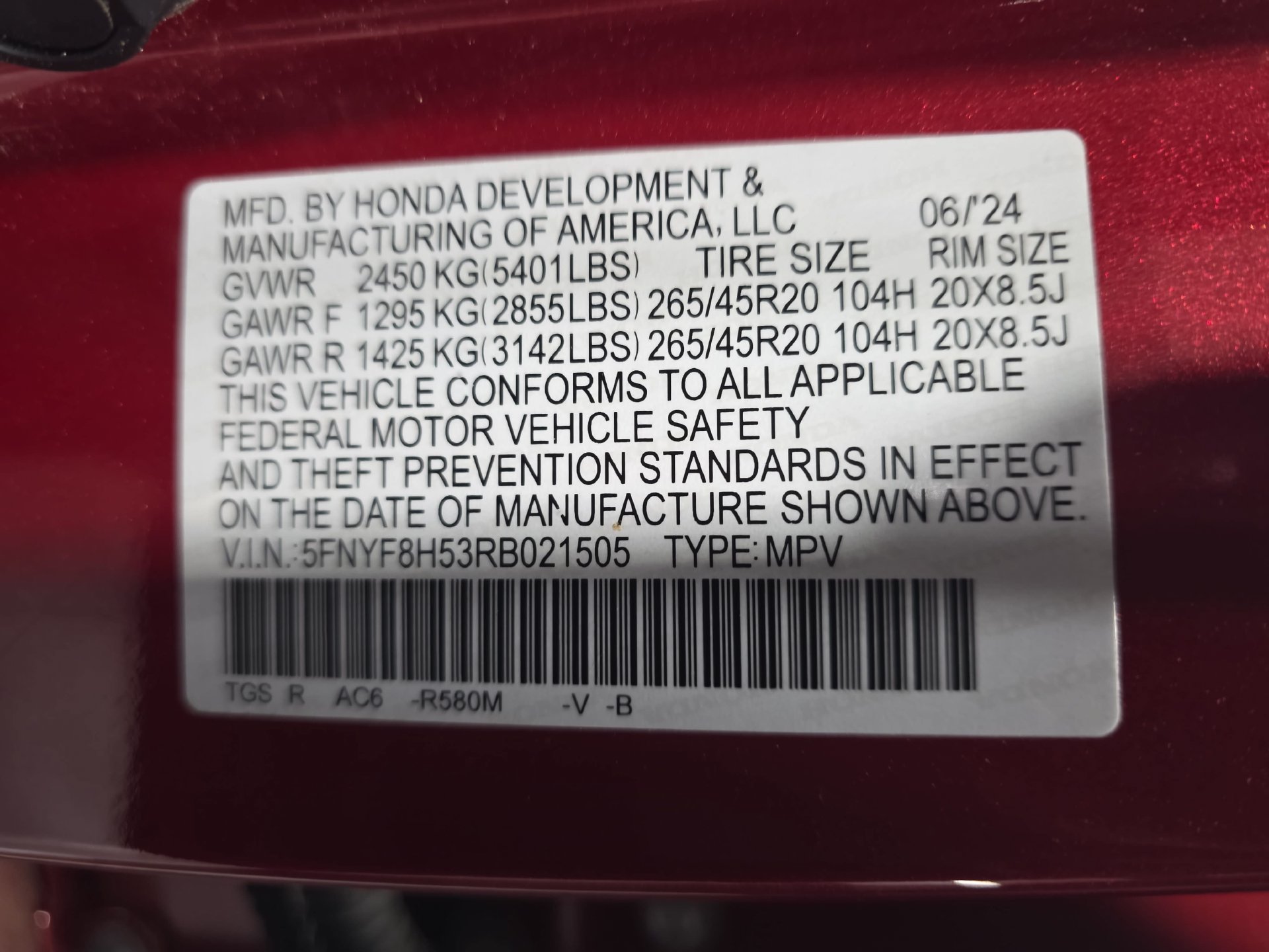 Used 2024 Honda Passport EX-L image 34