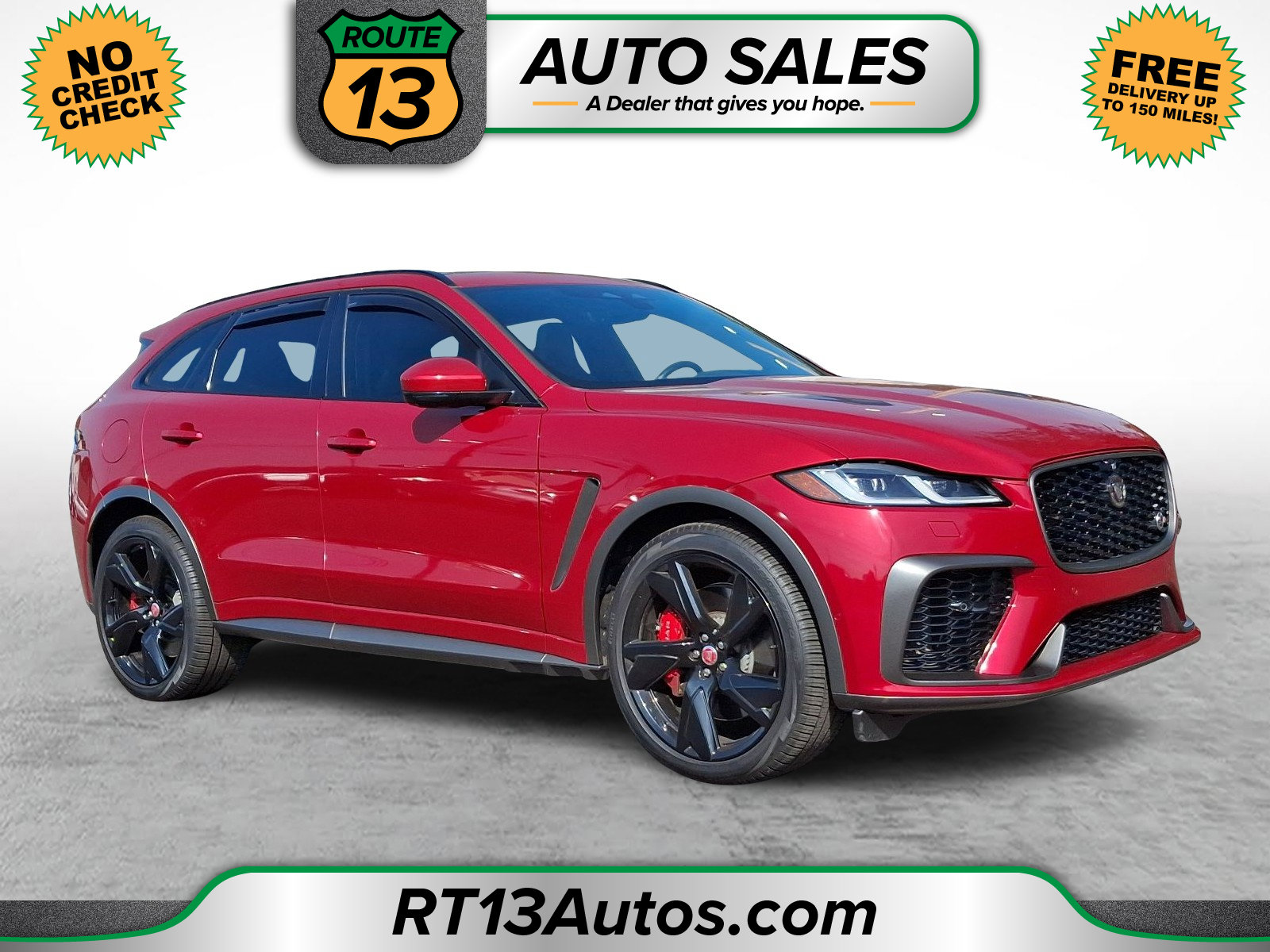 Used 2021 Jaguar F-PACE SVR image 1