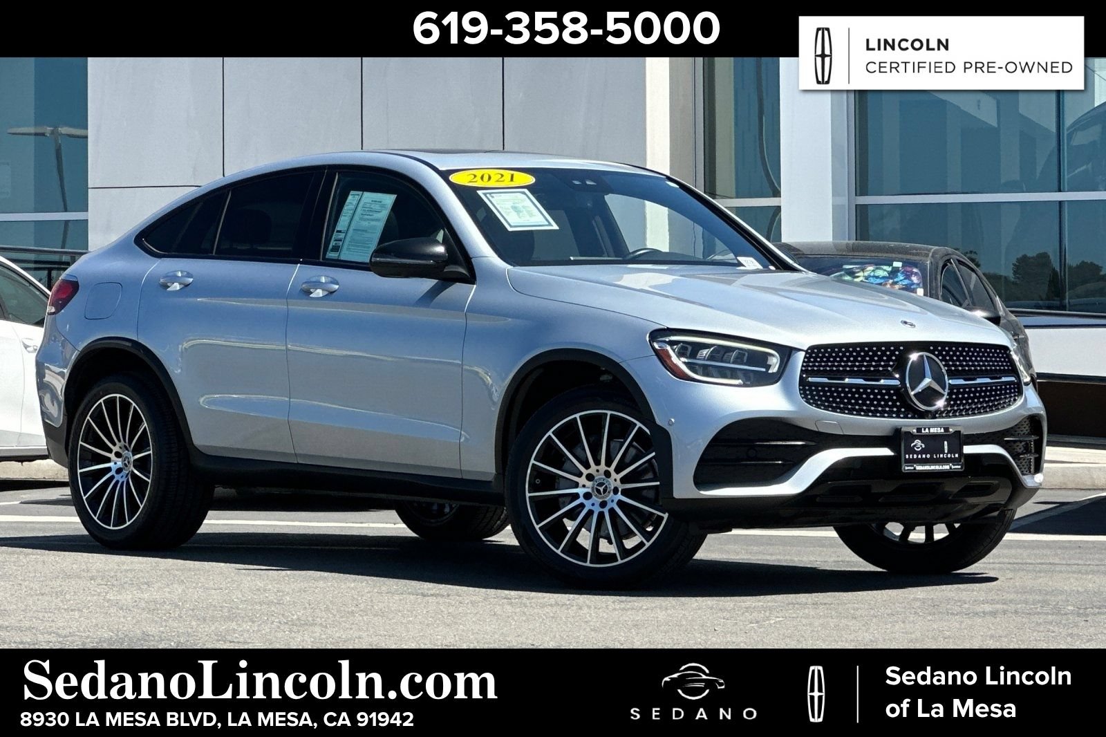 Used 2021 Mercedes-Benz GLC 300 4MATIC Coupe