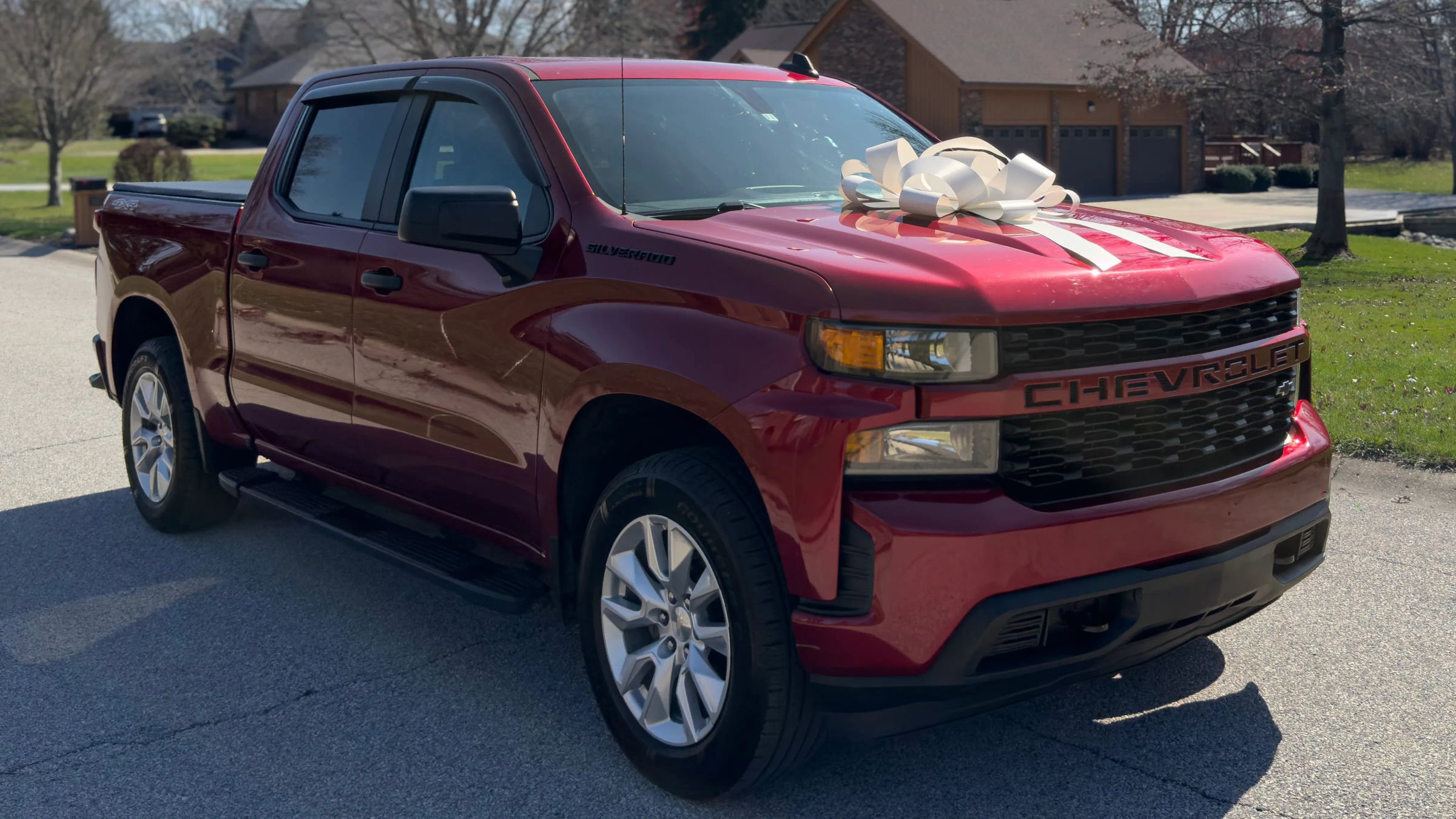 Used 2022 Chevrolet Silverado 1500 Custom w/ LPO, Dark Essentials Package AWD/4WD image 3