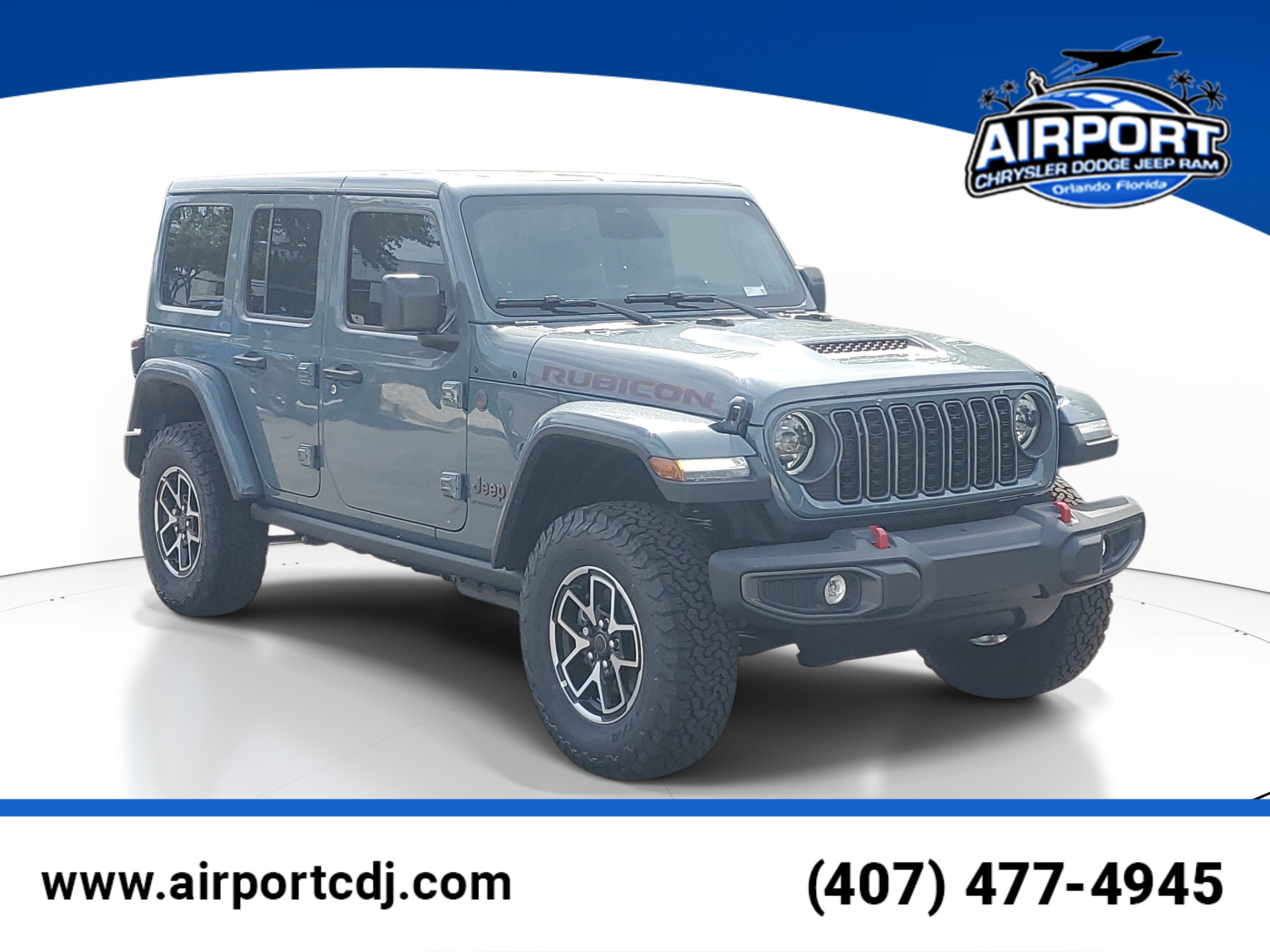 New 2026 Jeep Wrangler Unlimited Rubicon w/ Safety Group