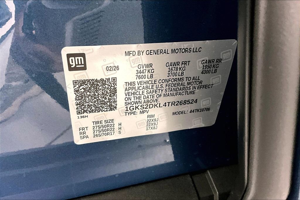 New 2026 GMC Yukon Denali w/ Sun & Power Step Package AWD/4WD image 24