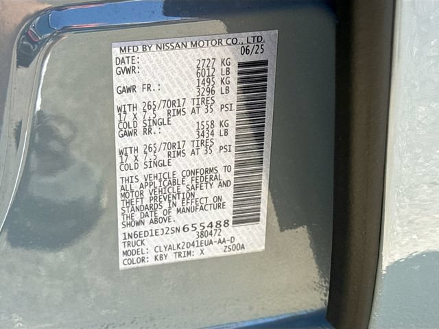 Used 2025 Nissan Frontier Pro-X RWD image 29