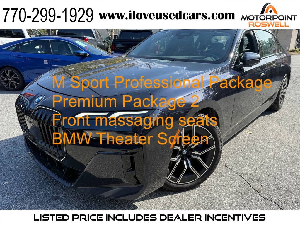 Used 2024 BMW 760i xDrive w/ Premium Package 2