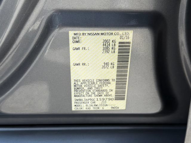 Used 2016 Nissan Altima 3.5 SL FWD image 30