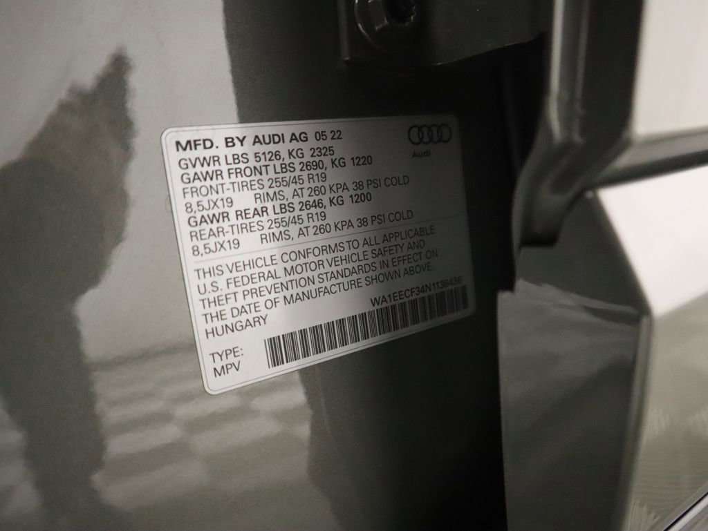 Certified 2022 Audi Q3 2.0T Premium Plus w/ Premium Plus Package image 35