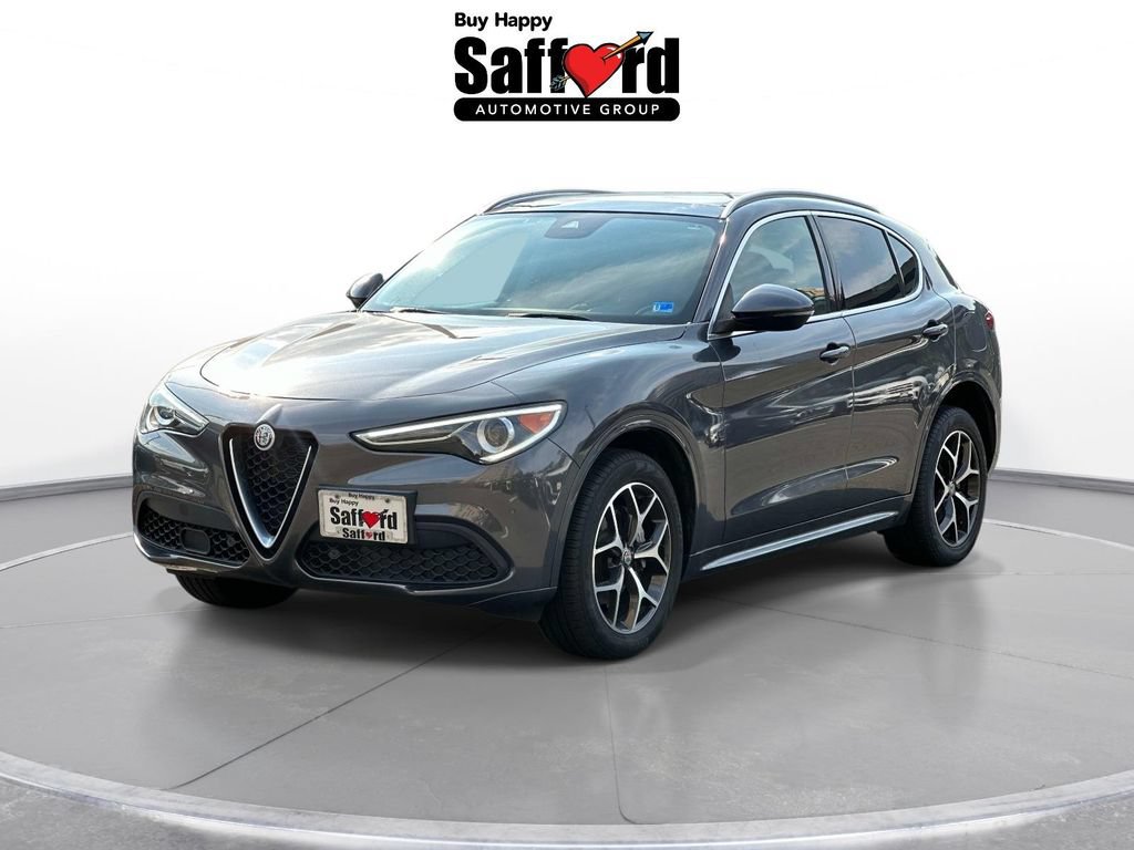 Used 2021 Alfa Romeo Stelvio Ti w/ Nero Edizione AWD/4WD video 1