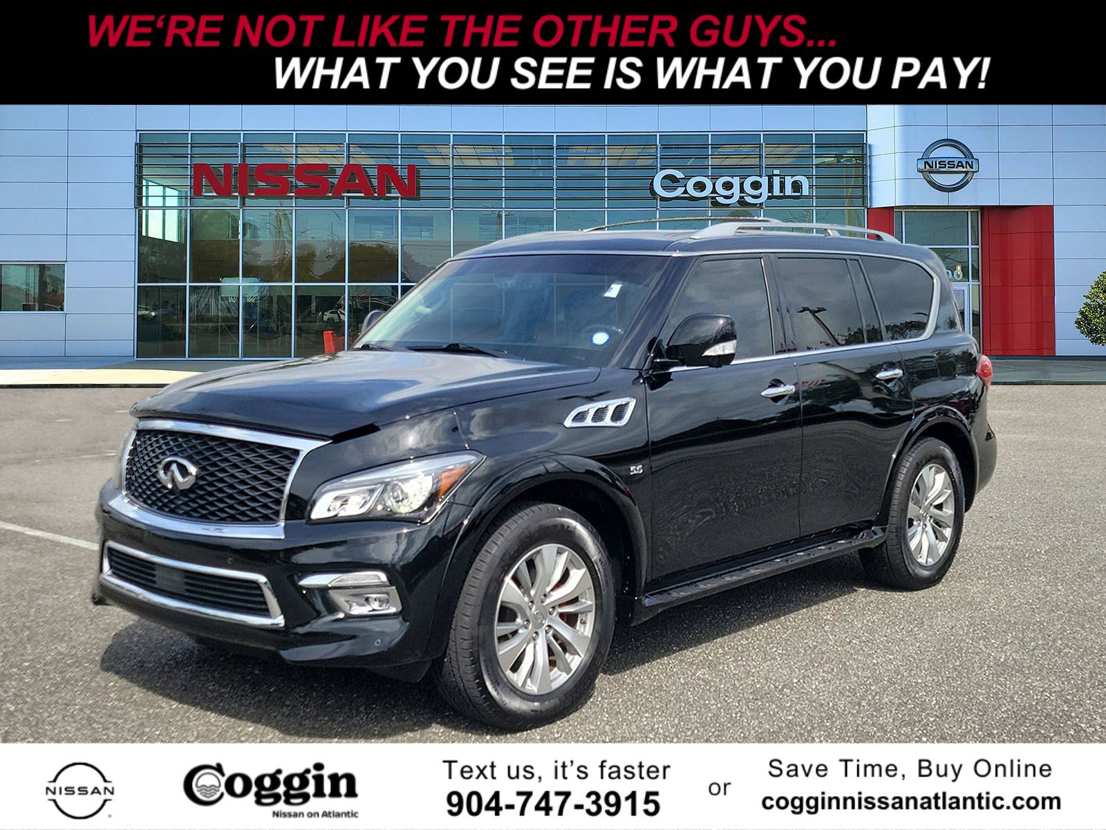 Used 2016 INFINITI QX80 Luxe w/ 22" Wheel Package video 1