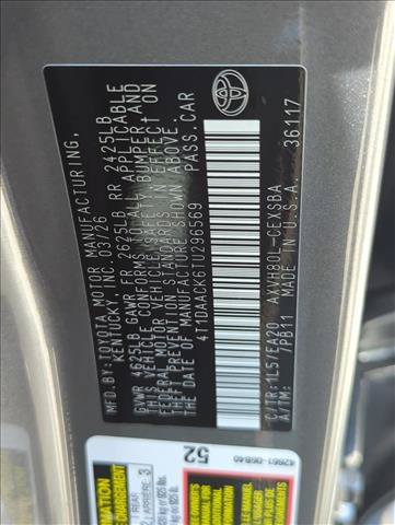 Used 2026 Toyota Camry SE FWD image 26
