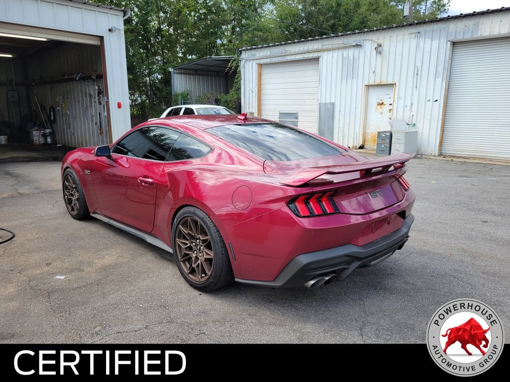 Certified 2025 Ford Mustang GT Premium w/ GT Performance Package RWD image 4