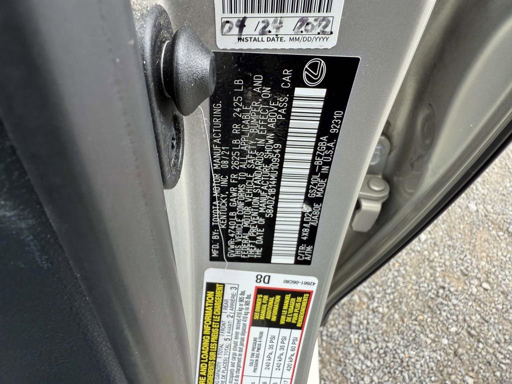 Used 2021 Lexus ES 350 Premium image 30