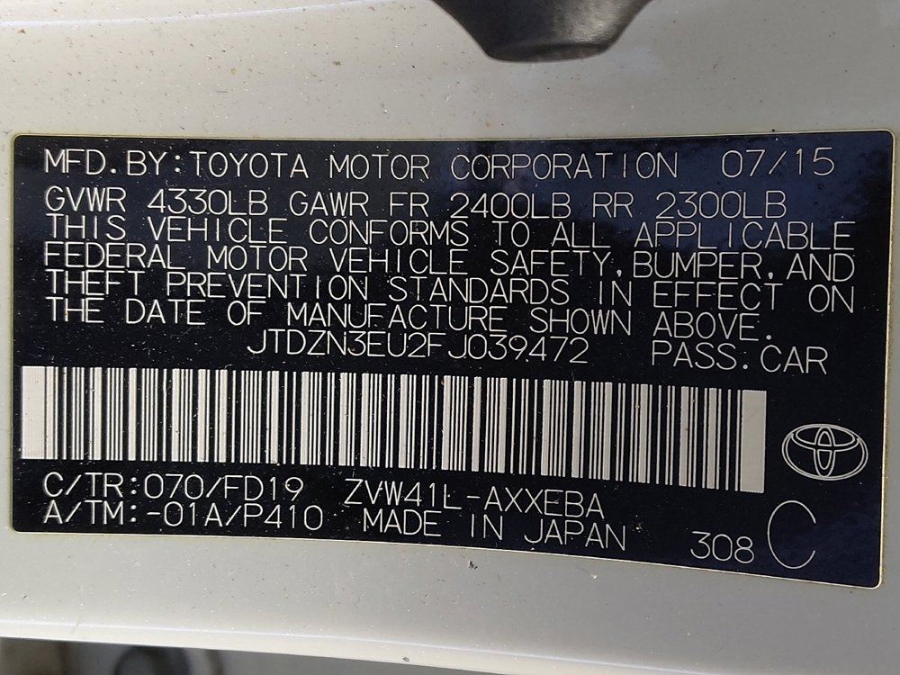 Used 2015 Toyota Prius V Two image 33