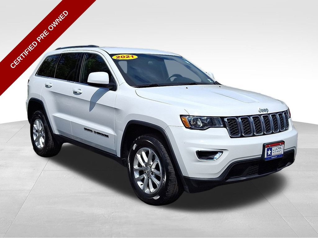 Certified 2021 Jeep Grand Cherokee Laredo image 1