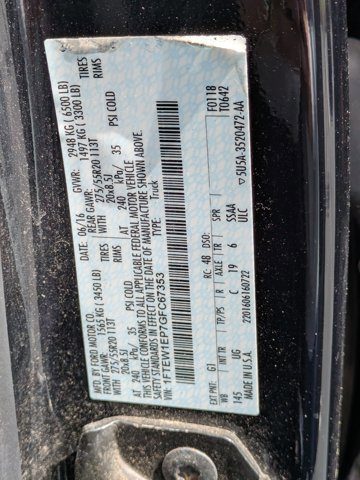 Used 2016 Ford F150 XLT w/ Equipment Group 302A Luxury image 21