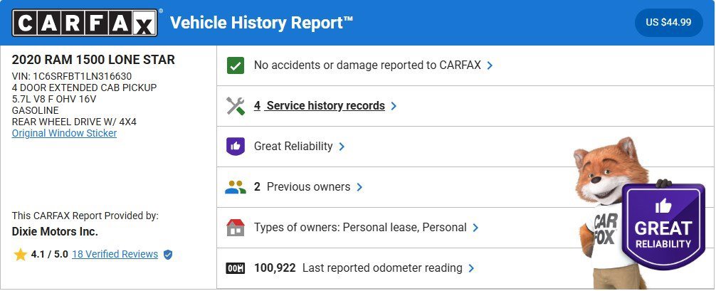 Used 2020 RAM 1500 Big Horn image 20