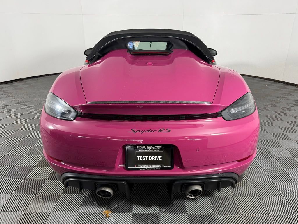 Certified 2024 Porsche 718 Boxster Spyder RS RWD image 6