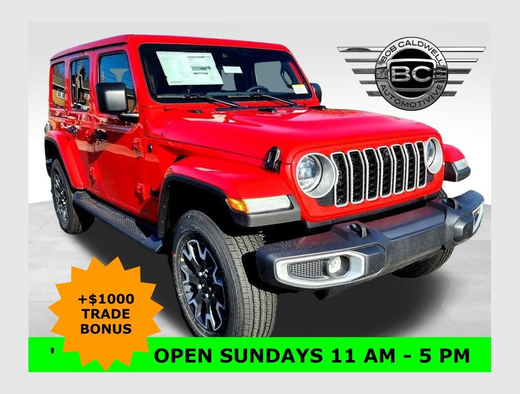 New 2025 Jeep Wrangler Sahara w/ Technology Group