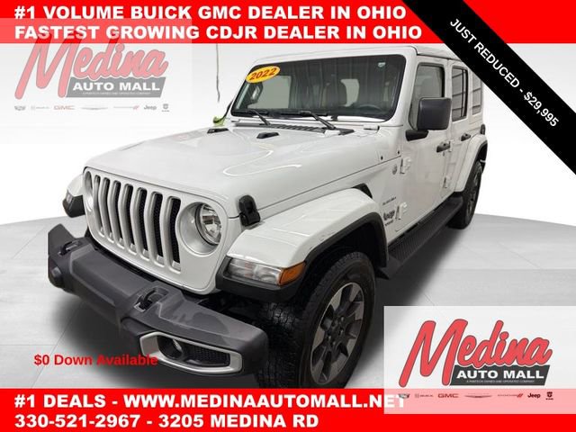 Used 2022 Jeep Wrangler Unlimited Sahara w/ Cold Weather Group